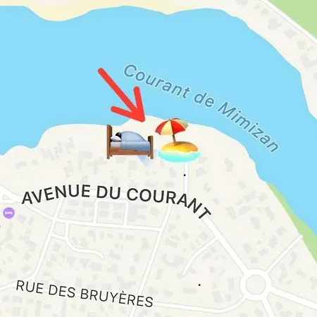 Le Courant - 2 Avec Vue Imprenable Apartament